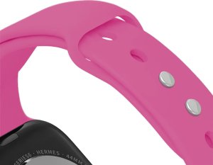 Crong Pasek Liquid Band do Apple Watch 38/40/41 mm różowy 6