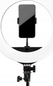 Statyw Fixed Statyw z lampką LED Ring - , śruba 1/4", uchwytem i sterowaniem na przewodzie USB czarny 11