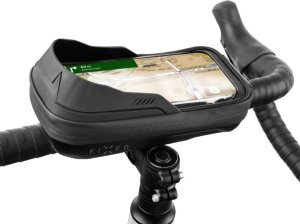 Fixed Bikee Bag 2 - odpinane etui na telefon do roweru czarne 3