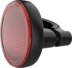 Fixed Tag Reflector Find My - lokalizator do roweru czarny/czerwony 4