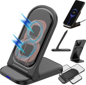 Ładowarka Kruger&Matz Podstawka stojak ładowarka indukcyjna składana Kruger&amp;Matz 17