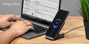 Ładowarka Kruger&Matz Podstawka stojak ładowarka indukcyjna składana Kruger&amp;Matz 10