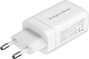 Ładowarka Kruger&Matz Ładowarka sieciowa Kruger&amp;Matz 65 W GaN z funkcją Power Delivery i Quick Charge 2