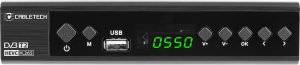 Tuner TV Cabletech Tuner DVB-T/C Hevc H.265 10bit Cabletech 3