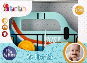 BamBam BAM BAM POJAZD AUTO MIEJSKIE MIX4 19X14X8 WB 96 1