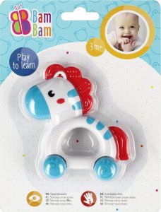 BamBam BAM BAM GRZECHOTKA ZEBRA 15X20 B/C 36/144 14