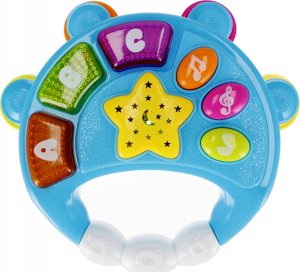 BamBam BAM BAM MUZYCZNY TAMBURYN B/O 16X16X6 MIX2 36/72 12