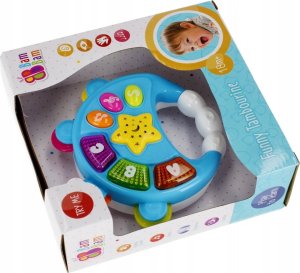 BamBam BAM BAM MUZYCZNY TAMBURYN B/O 16X16X6 MIX2 36/72 4