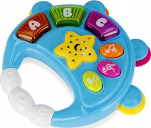 BamBam BAM BAM MUZYCZNY TAMBURYN B/O 16X16X6 MIX2 36/72 6