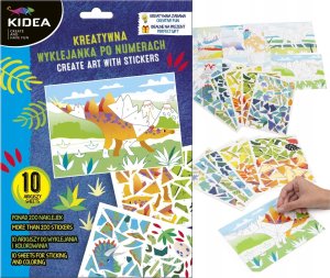 Derform ZEST KREAT WYKLEJ DINOZAURY 10ARK DERF KIDEA PUD 2