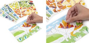 Derform ZEST KREAT WYKLEJ DINOZAURY 10ARK DERF KIDEA PUD 4