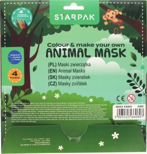 Starpak ZEST MASKI ZWIERZETA STK PUD 12/24 2