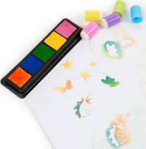 Derform STEMPLE CIENIUJACE PODUSZKI 5KOL SZABL 3SZT DERF 5