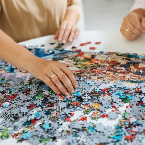 Trefl PUZZLE 1000EL TREFL LESNA PRZYSTAN PUD6 4
