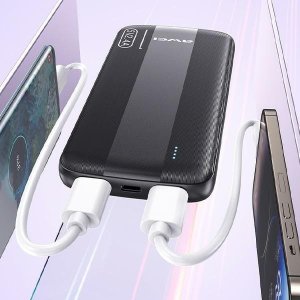 Powerbank Awei Powerbank Awei P20K 10000mAh 2xUSB 2,4A czarny 4