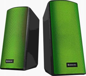 Głośniki komputerowe Defender Głośniki Defender SPITFIRE 2.0 6W Bluetooth USB podświetlenie RGB MP3 5