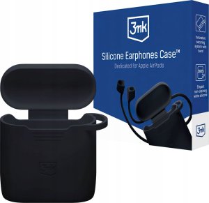 3MK Etui do słuchawek AirPods - 3mk Silicone AirPods Case - AirPods 2nd gen. Czarne 4