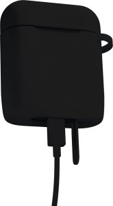 3MK Etui do słuchawek AirPods - 3mk Silicone AirPods Case - AirPods 2nd gen. Czarne 6