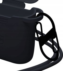 3MK Etui do słuchawek AirPods - 3mk Silicone AirPods Case - AirPods 2nd gen. Czarne 10