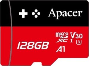 Karta Apacer Karta pamięci microSDXC Apacer Gaming 128GB (100/80 MB/s) Class 10 UHS-I U3 V30 A1 1