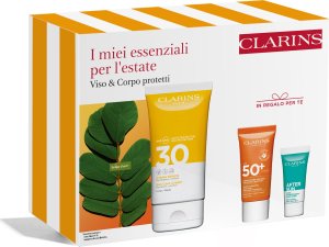 Clarins SET (BODY NATIONAL EXPERT + SUN CARE BODY CREAM SPF30 150ML + SUN CARE FACE CREAM SPF50+ 30ML + AFTER SUN BALM SAMPLE 8ML) 2