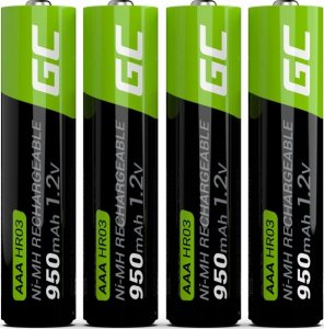 Green Cell Bateria Rechargeable AAA / R03 950mAh 16 szt. 11
