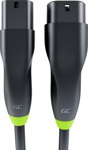 Green Cell Green Cell GC Snap Kabel EV Typ 2 11kW 5m 16A do Ładowania Tesla Model Y 3 S X, Kia EV6, VW ID.4, ID.5, BMW i4, iX, Ford Mach-E 4