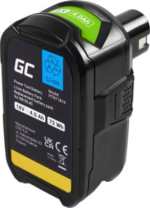 Green Cell Bateria Green Cell do elektronarzędzi Ryobi ONE+ 18V 4Ah Akumulator zamiennik RB18L40 3