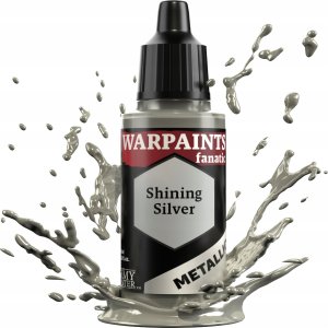 Army Painter The Army Painter: Warpaints - Fanatic - Metallic - Shining Silver 1