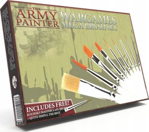 Army Painter The Army Painter: Wargames Mega Brush Set (2023) 1