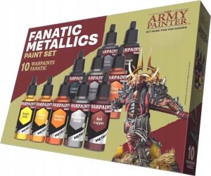 Army Painter The Army Painter: Warpaints - Fanatic - Metallics Paint Set 1