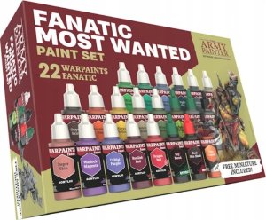 Army Painter The Army Painter: Warpaints - Fanatic - Most Wanted Paint Set 1