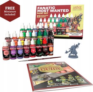 Army Painter The Army Painter: Warpaints - Fanatic - Most Wanted Paint Set 3