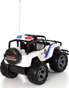 LeanToys Auto R/C Policja Jeep Policyjny 1:14 Zdalnie Sterowane Efekty Świetlne 5