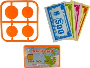 LeanToys Kasa Sklepowa Waga Opakowania Ciasteczek Skaner Na Baterie 5