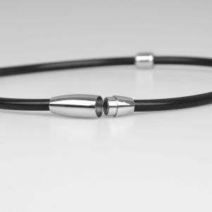 inSPORTline Naszyjnik magnetyczna Alkione Długość 55 cm Czarny (7117-1-55) 3