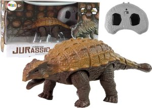 LeanToys Dinozaur Na Baterie Ankylosaurus Zdalnie Sterowany Dźwięk 1