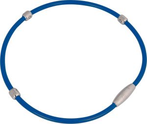 inSPORTline Naszyjnik magnetyczna Alkione Długość 48 cm Niebieski (7117-3-48) 1