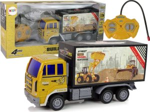 LeanToys Ciężarówka Budowlana Zdalnie Sterowana 1:24 Żółta 1