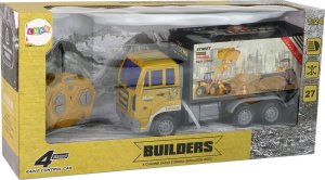 LeanToys Ciężarówka Budowlana Zdalnie Sterowana 1:24 Żółta 6