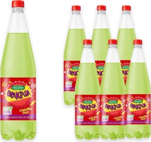 Hellena Oranżada zielona 20% soku 1,25l x 6 sztuk 1