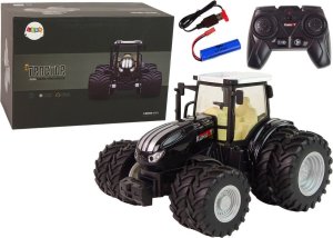 LeanToys Traktor Zdalnie Sterowany R/C Czarny 2,4G Metal 1