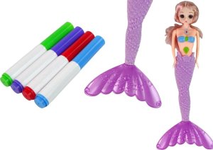 LeanToys Zestaw DIY Syrena Fioletowa Skarby Wykopaliska 2