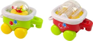 LeanToys Kolorowy Edukacyjny Pociąg Dla Malucha Światło Dźwięk Lokomotywa 4