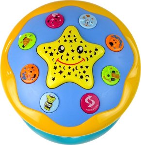 LeanToys Wielofunkcyjny Projektor Gwiazd Lampka Nocna Ocean Podwodny Świat 3