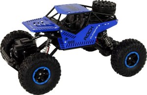 LeanToys Auto RC Zdalnie Sterowane 1:16 Czarne Niebieskie 2