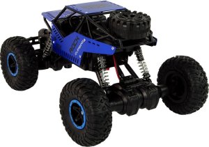 LeanToys Auto RC Zdalnie Sterowane 1:16 Czarne Niebieskie 3