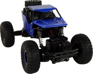 LeanToys Auto RC Zdalnie Sterowane 1:16 Czarne Niebieskie 5