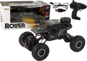 LeanToys Pojazd RC Rover 1:16 Auto Czarne Zdalnie Sterowane Na Pilot 1