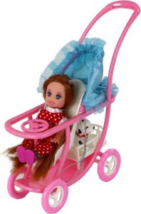 LeanToys Lalka Lucy W Ciąży Zestaw Akcesoria XXL 3